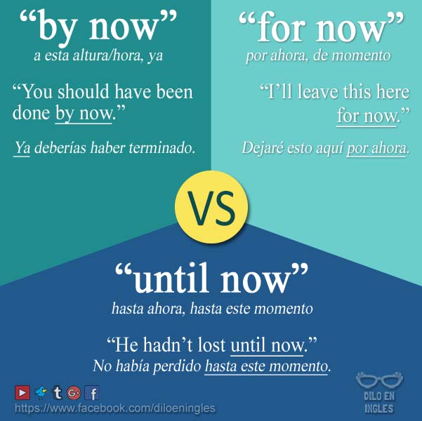 Diferencia Entre So Far By Far For Now By Now Y Until Now En Ingles Dilo En Ingles